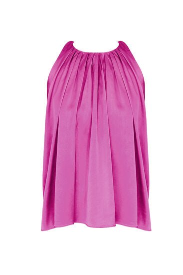 Satijnen top fuchsia - Mt S - Medase