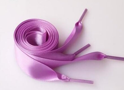 Satijnen veters 1.20 lang - diverse kleuren - Medase