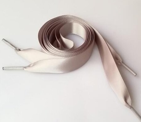 Satijnen veters 1.20 lang - diverse kleuren - Medase
