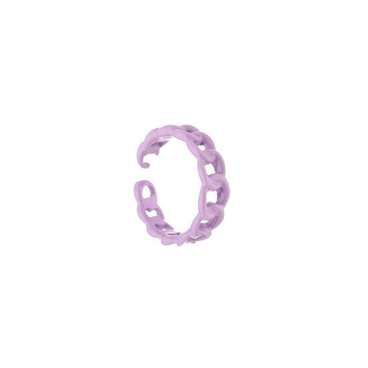 Schakel ring - Paars - Medase