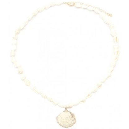 Schelp ketting met hanger - Medase