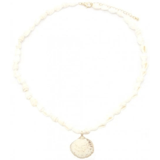 Schelp ketting met hanger - Medase