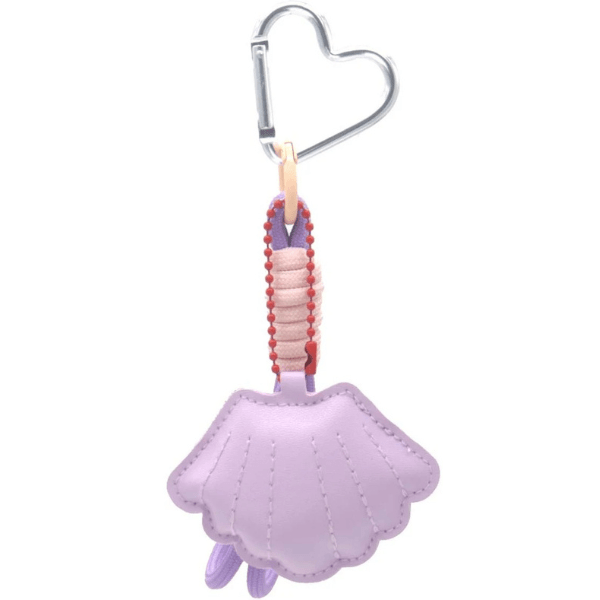 Schelp Tas Sleutelhanger Paars - Kawaii Sleutelhanger 18cm - Medase