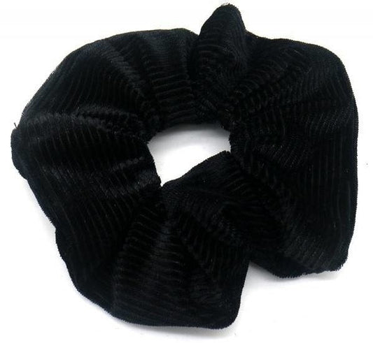 Scrunchie black velvet - Medase