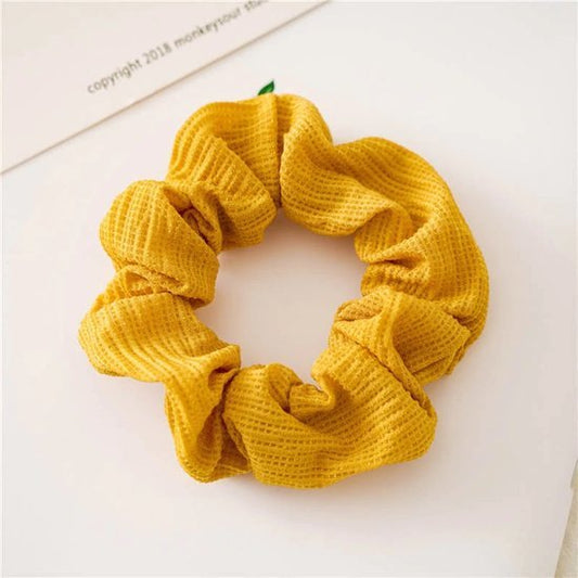 scrunchie - Donker geel - Medase