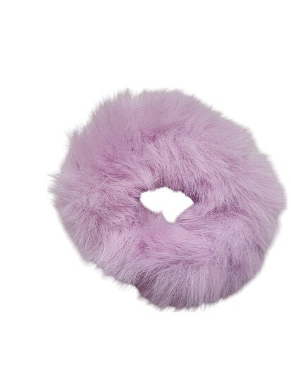Scrunchie haarelastiek bont - Div kleuren - Medase