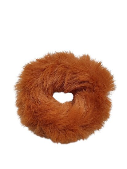 Scrunchie haarelastiek bont - Div kleuren - Medase