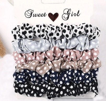 scrunchie set - Dot - Medase