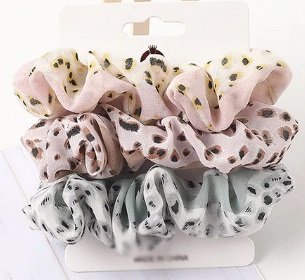 Scrunchie set - Panter vlekjes - Medase