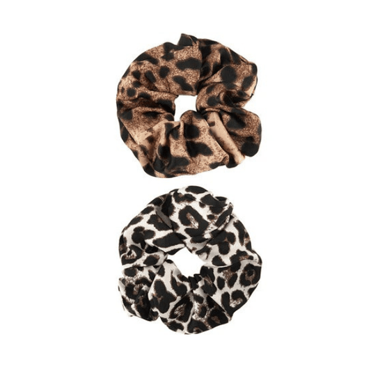 Scrunchie set tijger - Bruin - Medase
