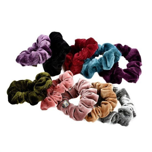Scrunchie set velvet (5 stuks) - Medase