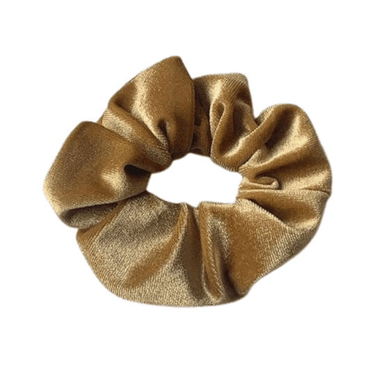Scrunchie velours - Okergeel - Medase