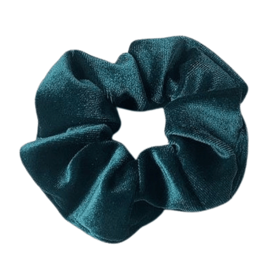 Scrunchie velours - Petrol - Medase