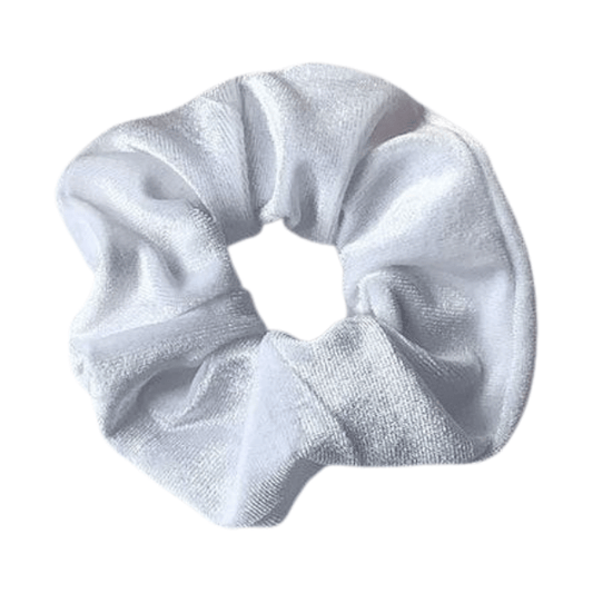 Scrunchie velours - Wit - Medase