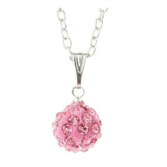 Shamballa ketting - Roze - Medase