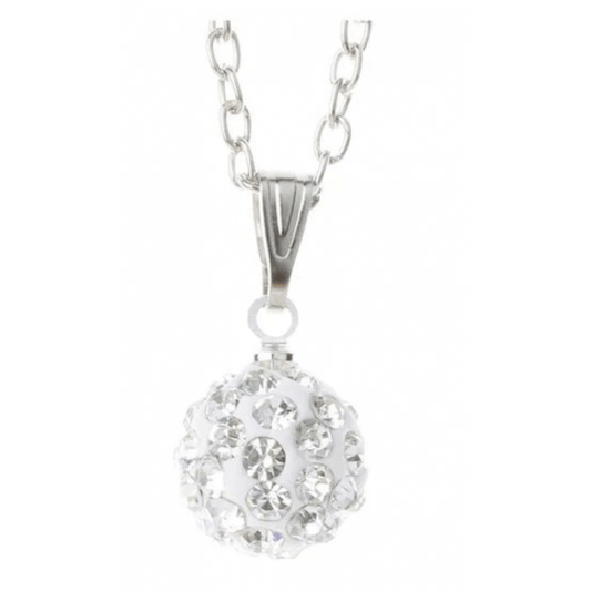 Shamballa ketting - Wit - Medase