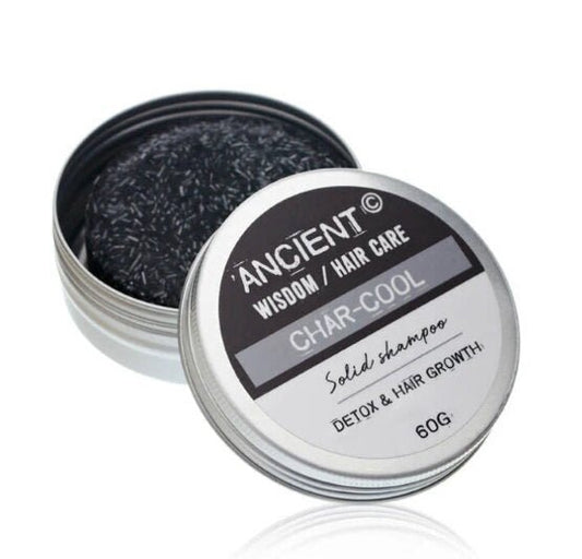 Shampoo Bar Charcoal Muscle in blikje - Medase
