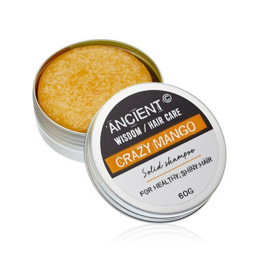 Shampoo Bar Crazy Mango in blikje - Medase