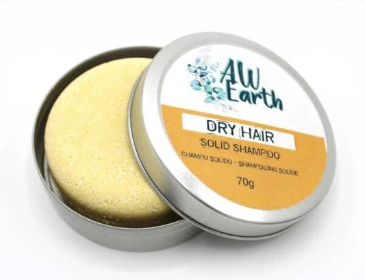 Shampoo bar dry hair in blikje - Medase