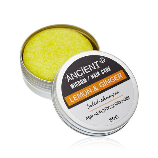 Shampoo Bar Lemon & Ginger in blikje - Medase