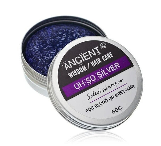 Shampoo Bar Oh So Silver in blikje - Medase