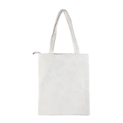 Shopper Tas – Khaki of Beige – 38 x 43 cm – Met Rits en Binnenvakjes - Medase