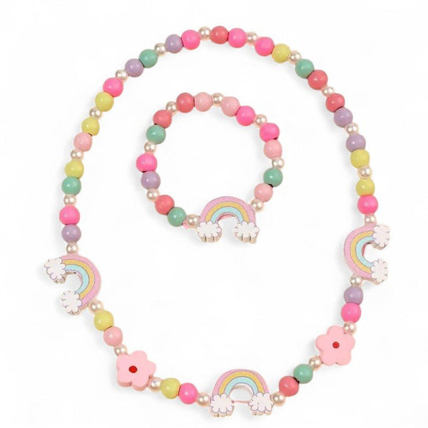 Sieradenset pink rainbows - Medase