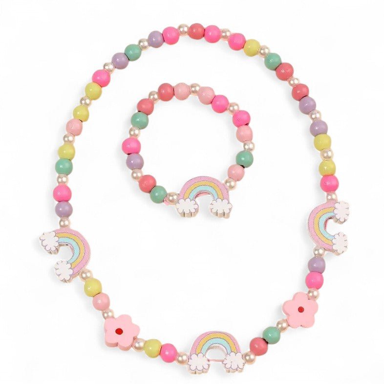 Sieradenset pink rainbows - Medase