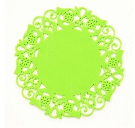 Silicone onderzetter - Groen - Medase