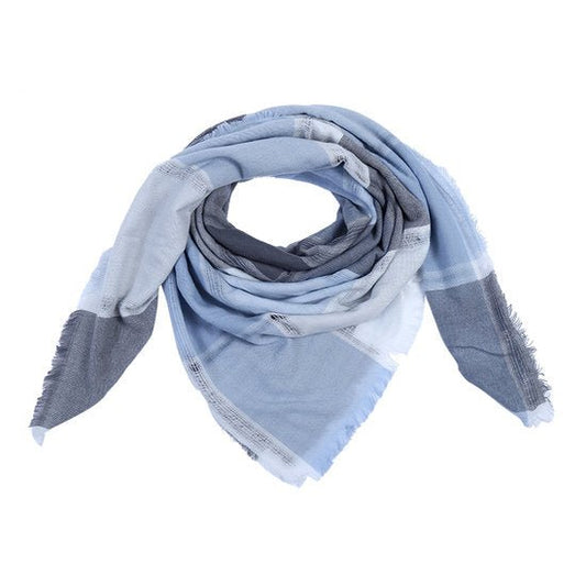 Sjaal blocks - Blauw - Medase