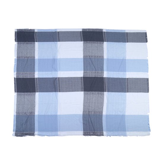 Sjaal blocks - Blauw - Medase