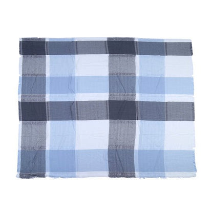 Sjaal blocks - Blauw - Medase