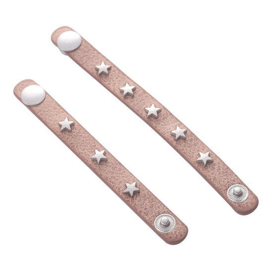 Sjaal riempjes stars - Beige - Medase