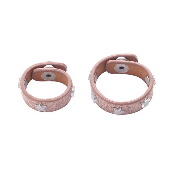Sjaal riempjes stars - Beige - Medase