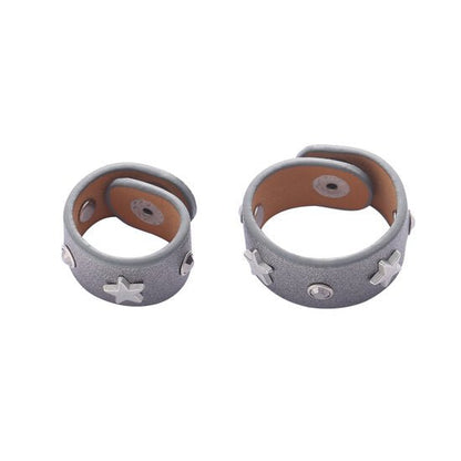 Sjaal riempjes stars/strass - Grijs - Medase