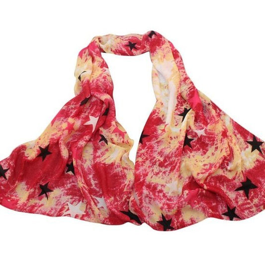 Sjaal ster - Rood - Medase