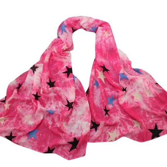 Sjaal ster - Roze - Medase