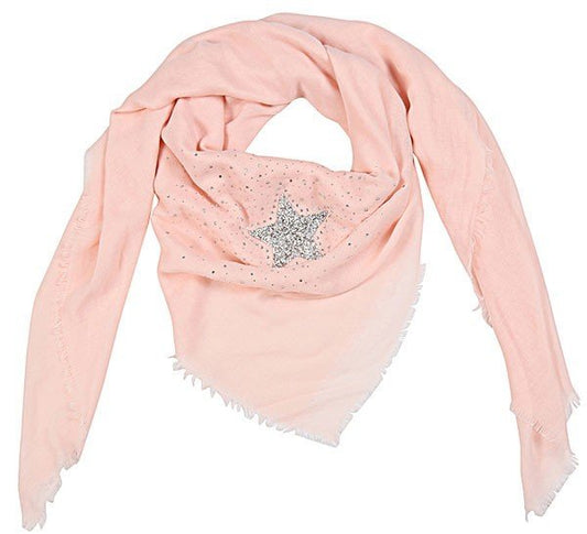 Sjaal strass star - Roze - Medase
