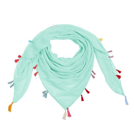 Sjaal "tassel" groen - Medase