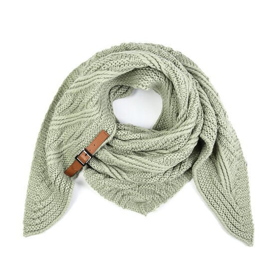 Sjaal/omslagdoek mabel - Groen - Medase