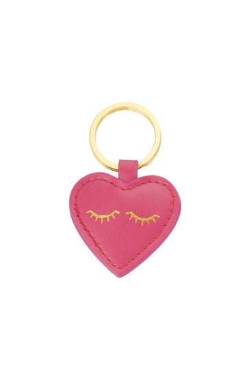 Sleutel/tas hanger heart - Roze - Medase