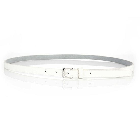 Smalle riem croco - Wit - Medase