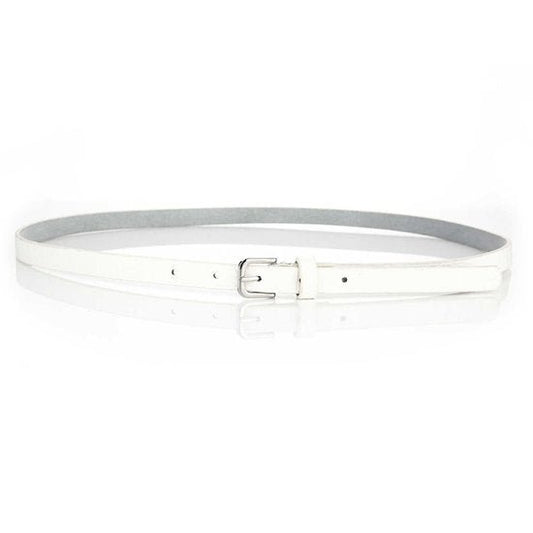 Smalle riem croco - Wit - Medase