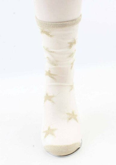 Sokken stars - Wit - Medase