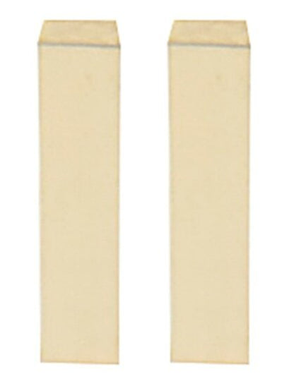 Stainless steel oorknopjes bar - gold - Medase