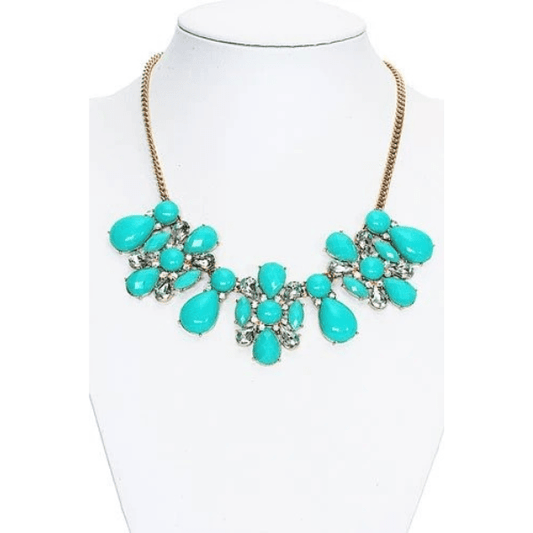 Statement ketting - Blauw - Medase