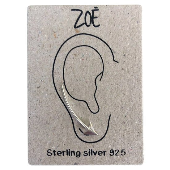 Sterling silver earlines / oorbellen pijl - Medase