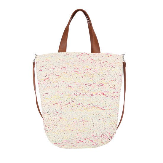Strandtas/shopper paper dreams - Wit - Medase