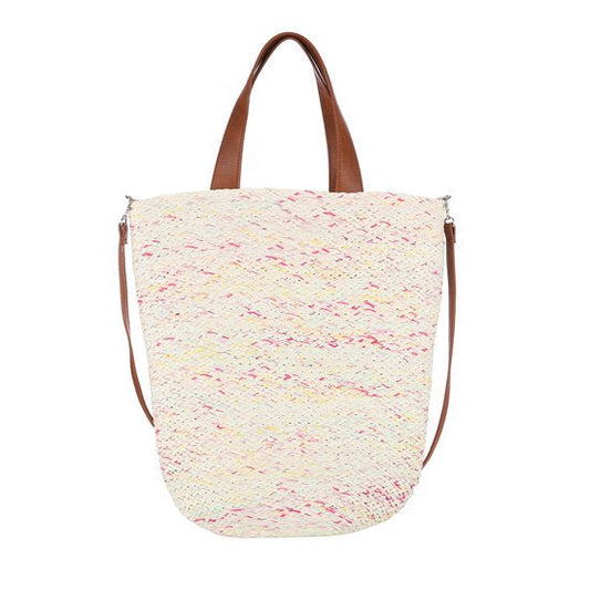 Strandtas/shopper paper dreams - Wit - Medase