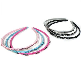 Strass haarband - Diverse kleuren - Medase